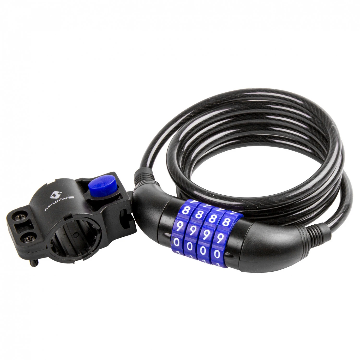 M-Wave Spiralkabelschloss DS 8.15 - Fahrradschloss 3 M-Wave Spiralkabelschloss DS 8.15 - Fahrradschloss